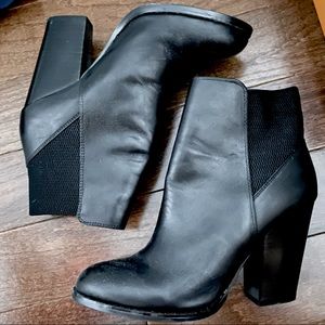 Aldo black booties